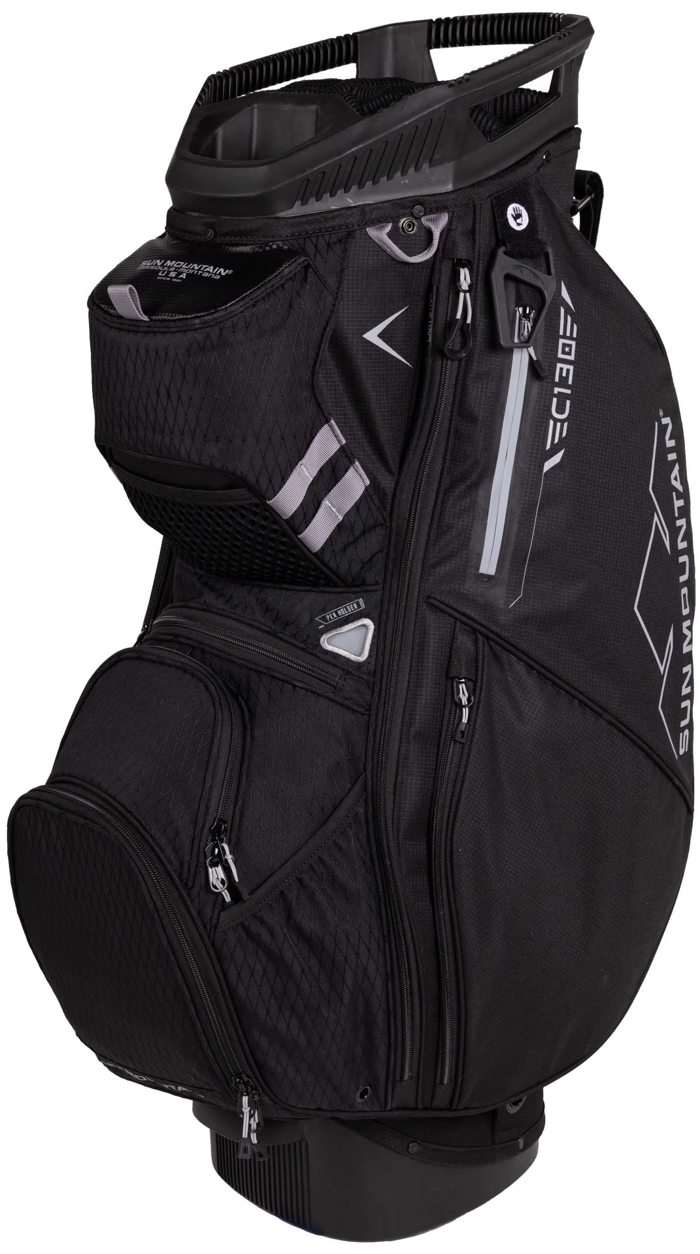 Photo 1 of 2023 Sun Mountain C-130 5 Way Divider Golf Cart Bag Black