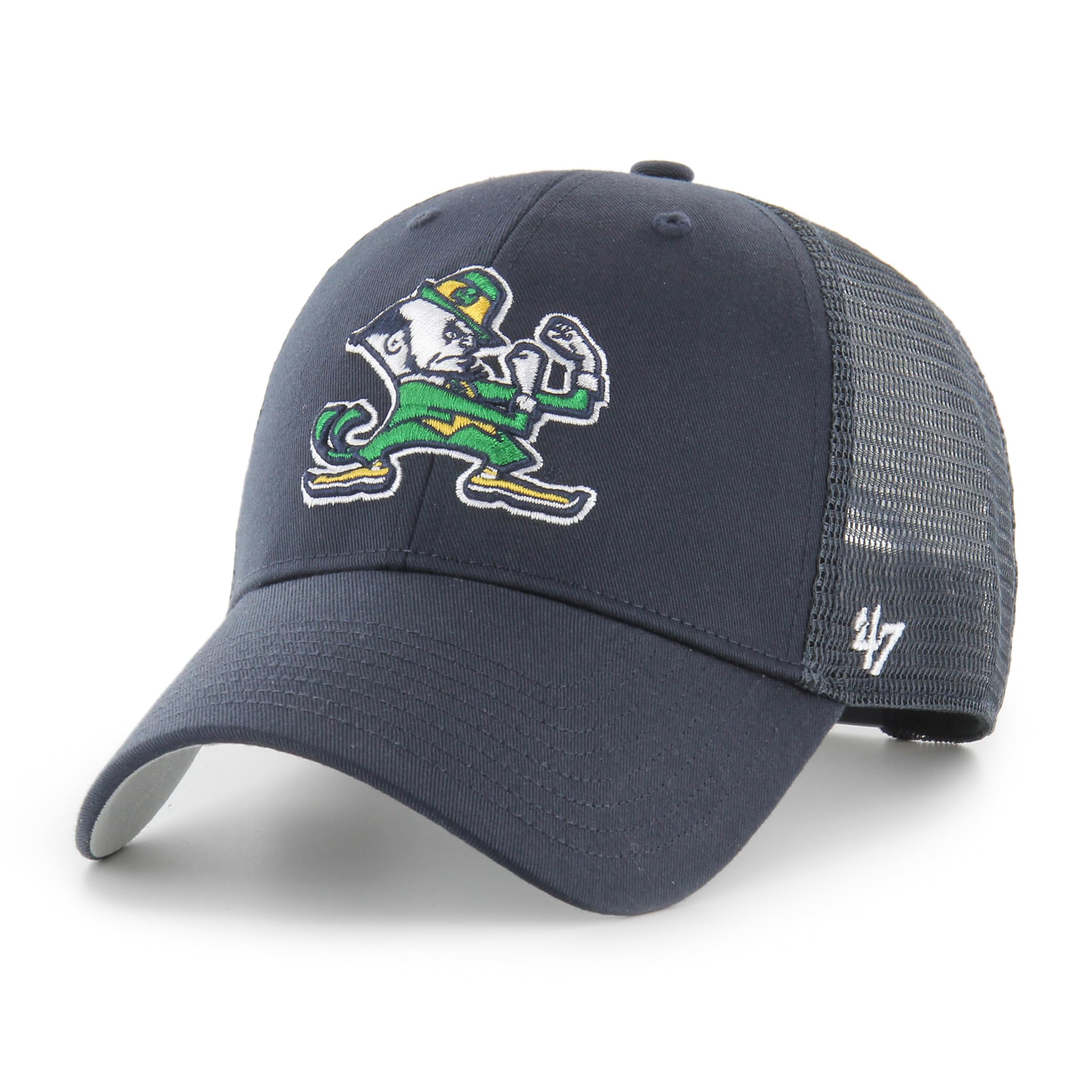 47 Brand Trucker Cap - Branson Notre Dame NCAA Navy