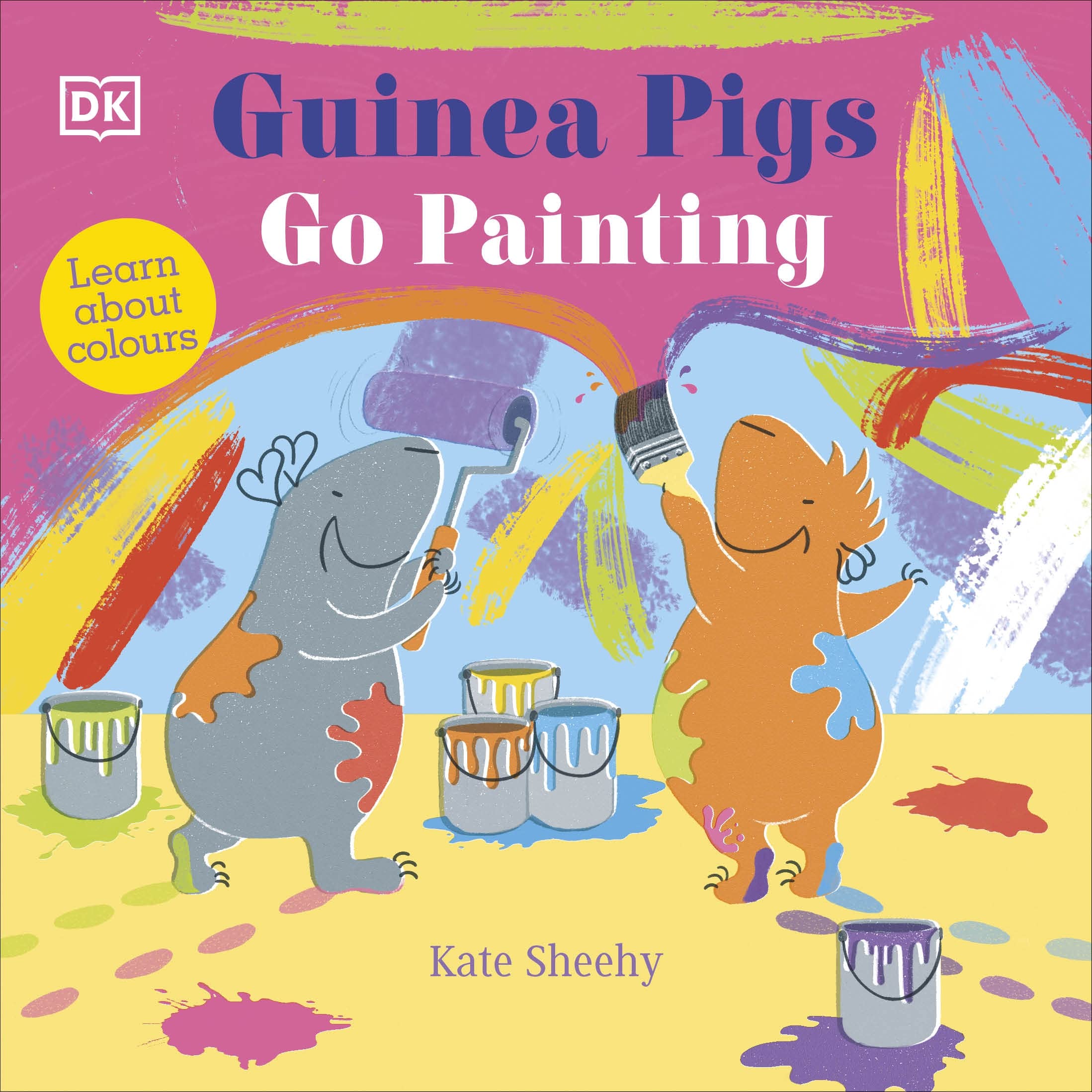 Guinea Pigs Go Painting: Learn About Colours (The Guinea Pigs)