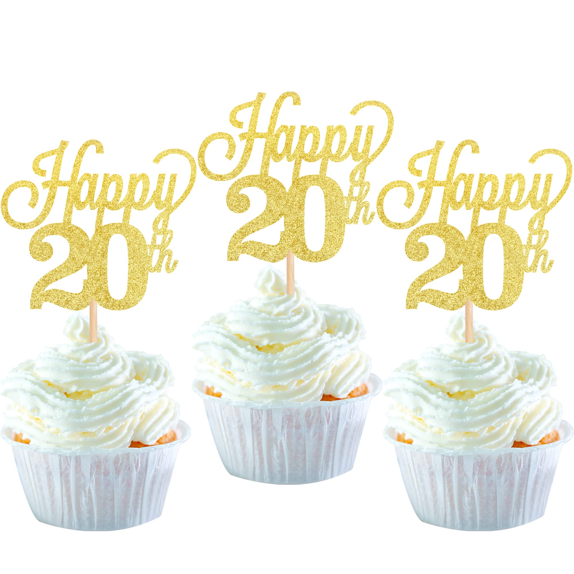 Cupcake Ideas For 20th Birthday