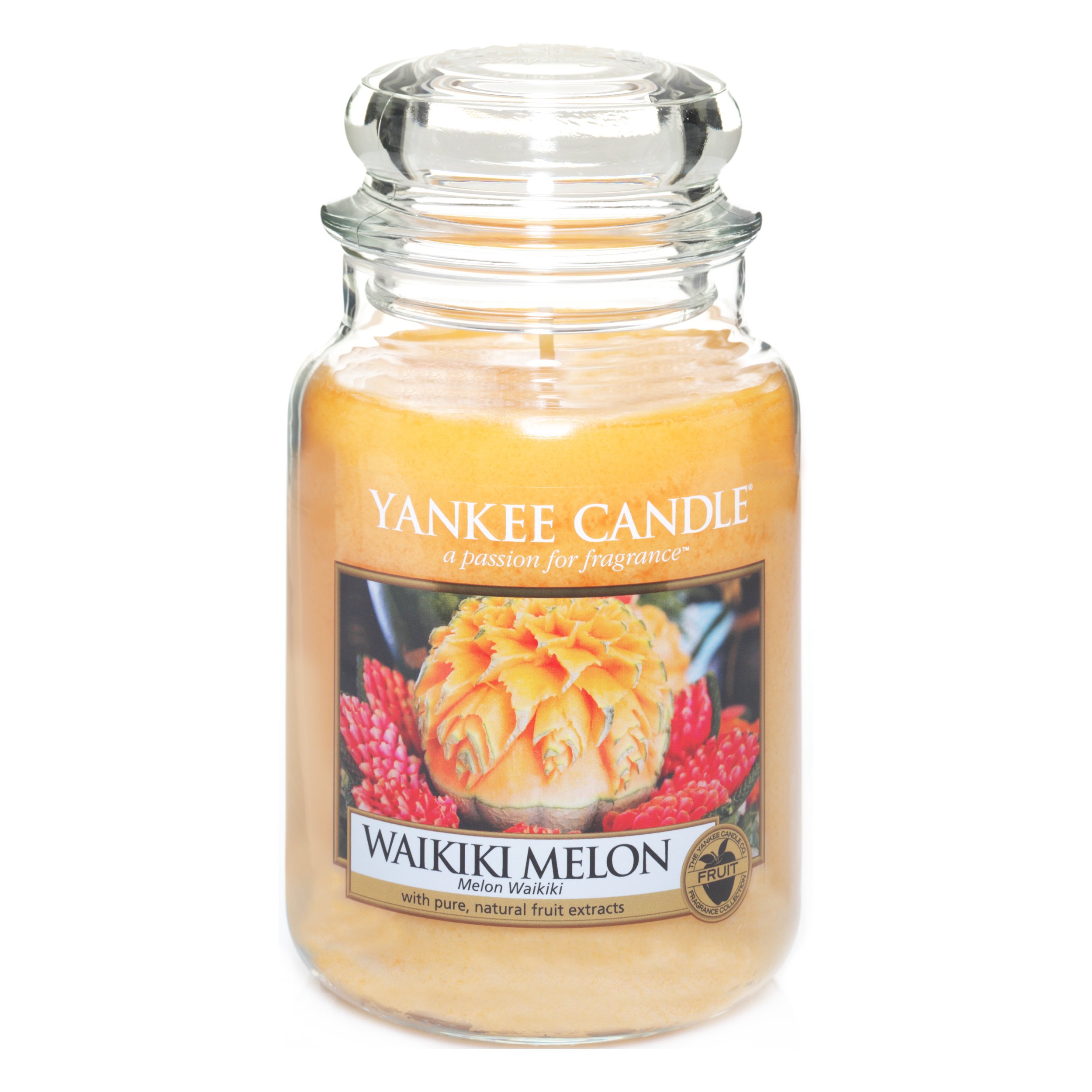 Yankee Candle Vela Perfumada Waikiki Melón, marrón, Talla L