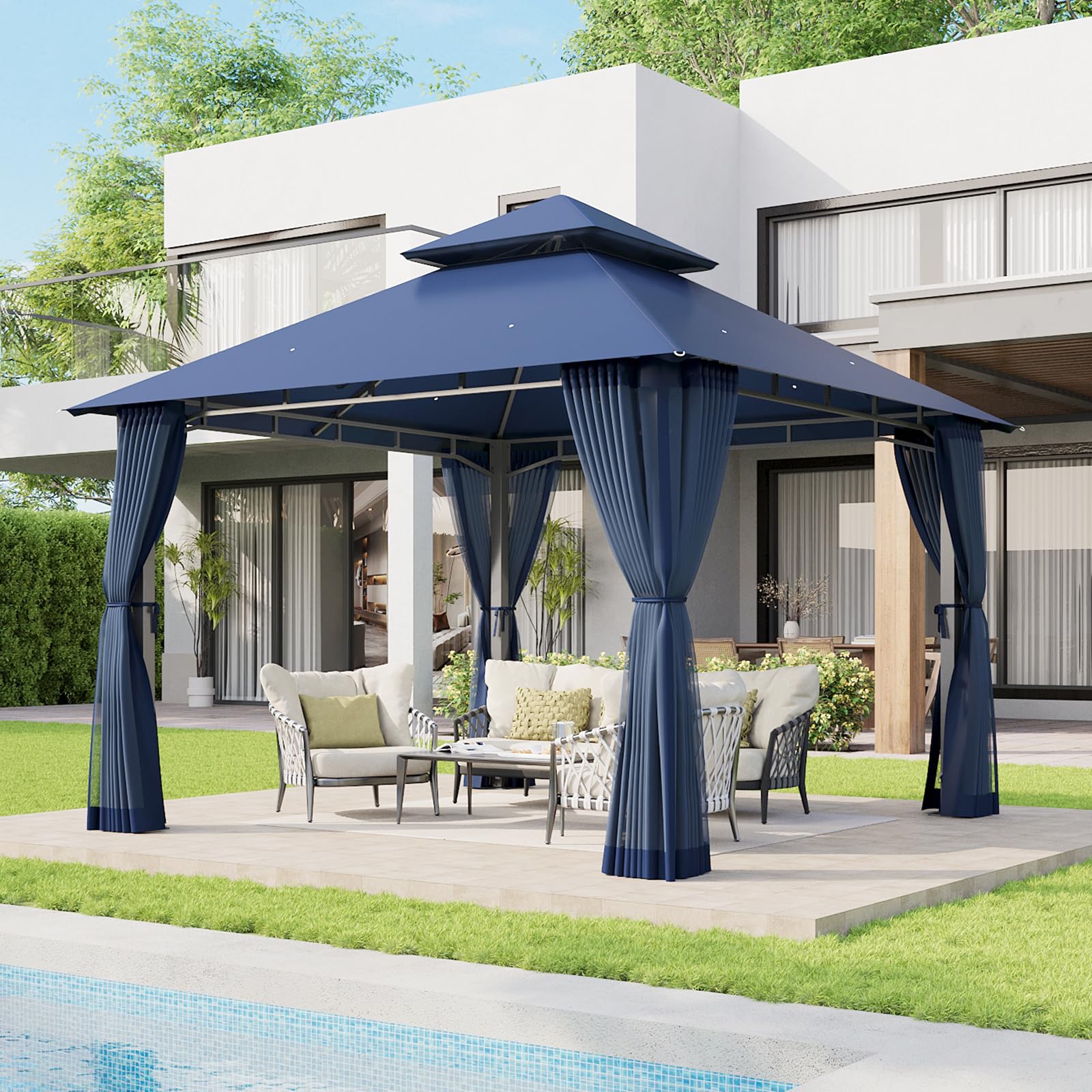 Aoxun 10x10 Gazebo
