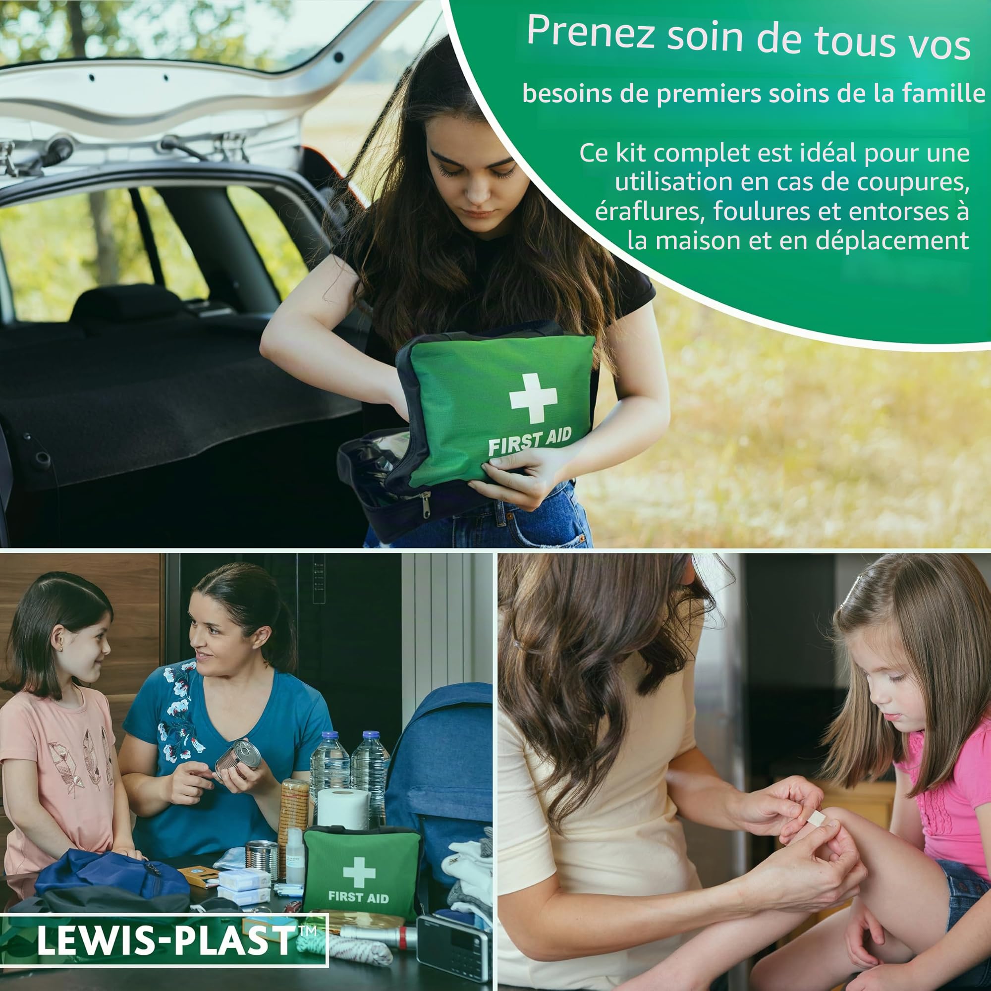 Lewis-plast Trousse De Premiers Soins 309 Pièces