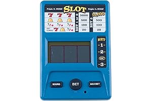 Slot Machines for Adults: Electronic Handheld Game with Classic Casino-Style Fun
