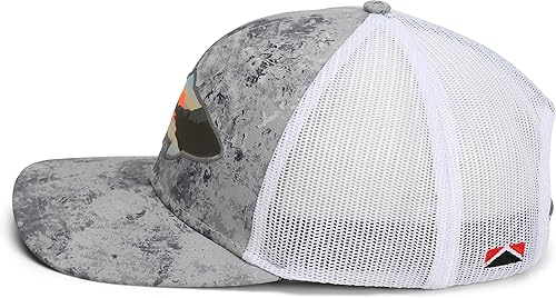 Miniatura 6 de Sunset Trout - Sombrero de pesca con mosca trasera de malla de 6 paneles