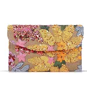 QTKJ Envelope Package, Clutch Purses for Women, Sequin