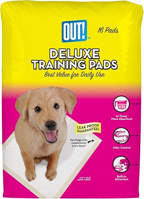 out puppy pads
