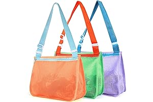 Mesh Beach Bag for Kids Sand Toys: The Perfect Companion for Sandy Adventures