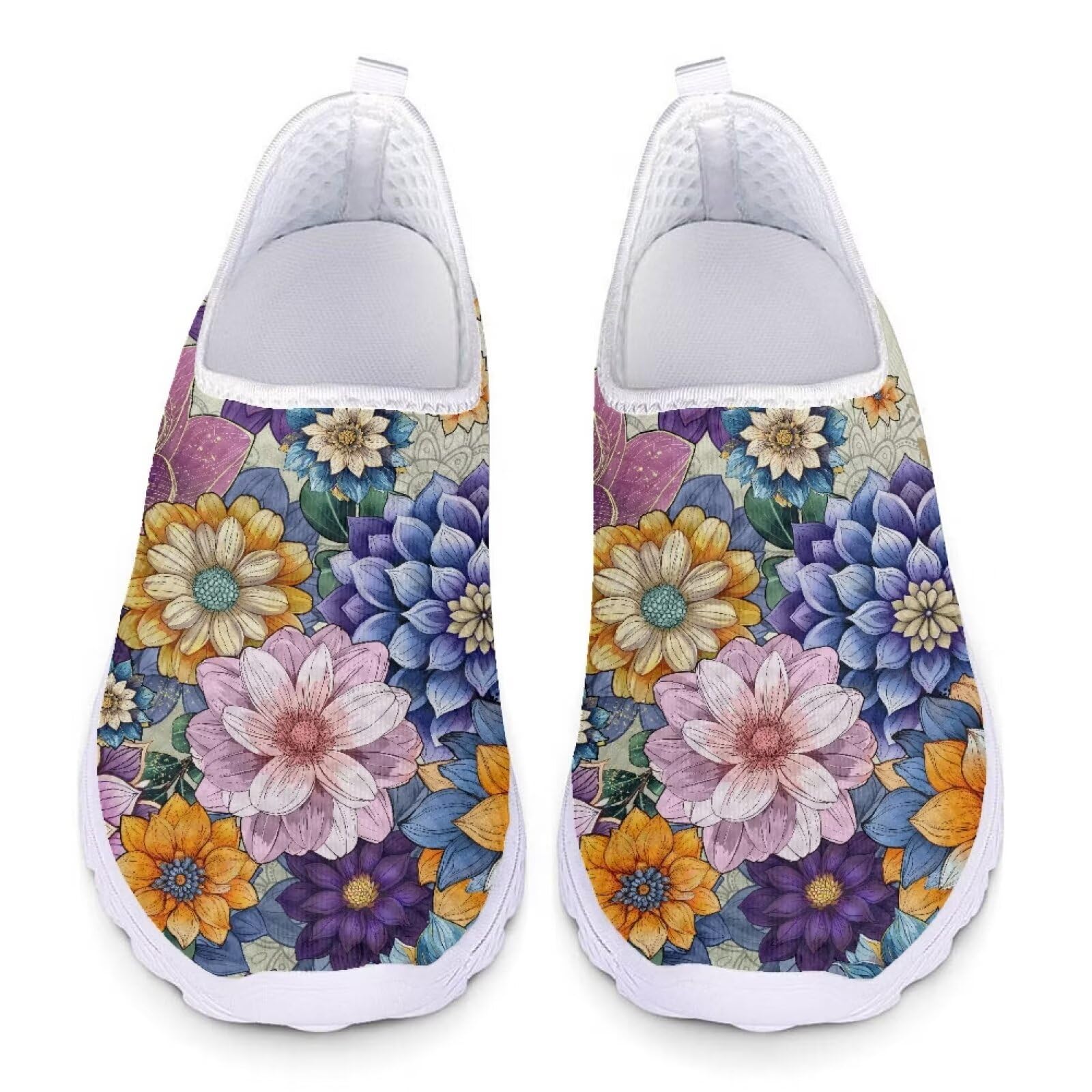 Ystardream Women Road Running Shoes Trainers Low-top Lace Up Lightweight