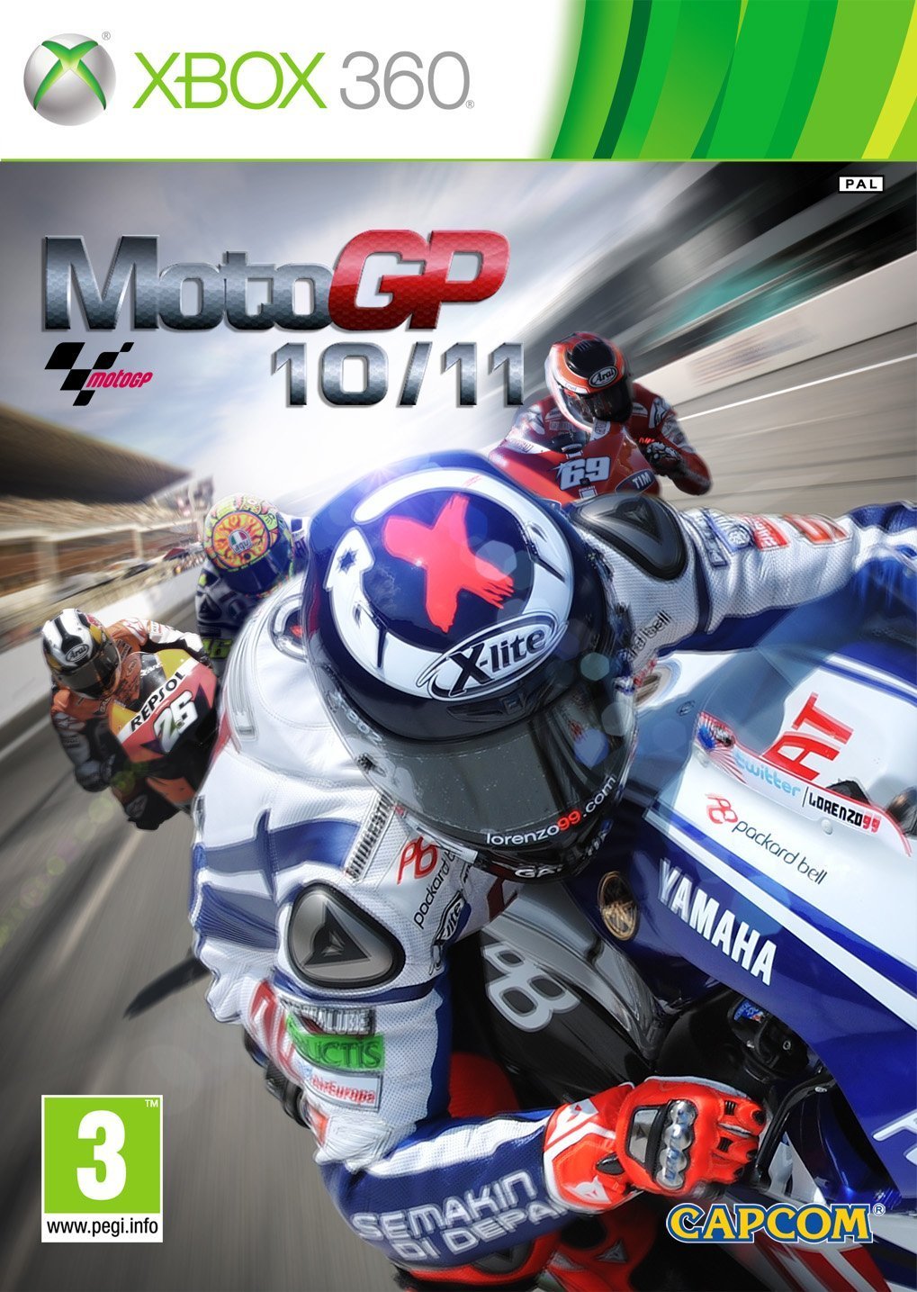 MotoGP 10/11 (Carátula Lorenzo)