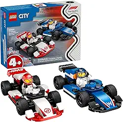 LEGO City Formula 1 Carros de Corrida de F1® da Williams Racing e Haas F1® 60464