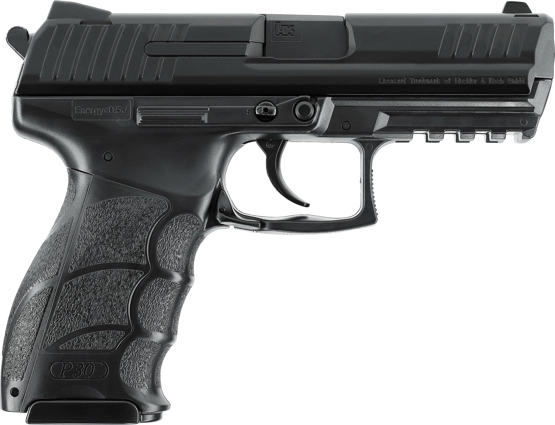 Image secondaire de H&K P30 BK Culasse Métal Spring 0.5J Adulte Unisexe, Noir, Taille unique