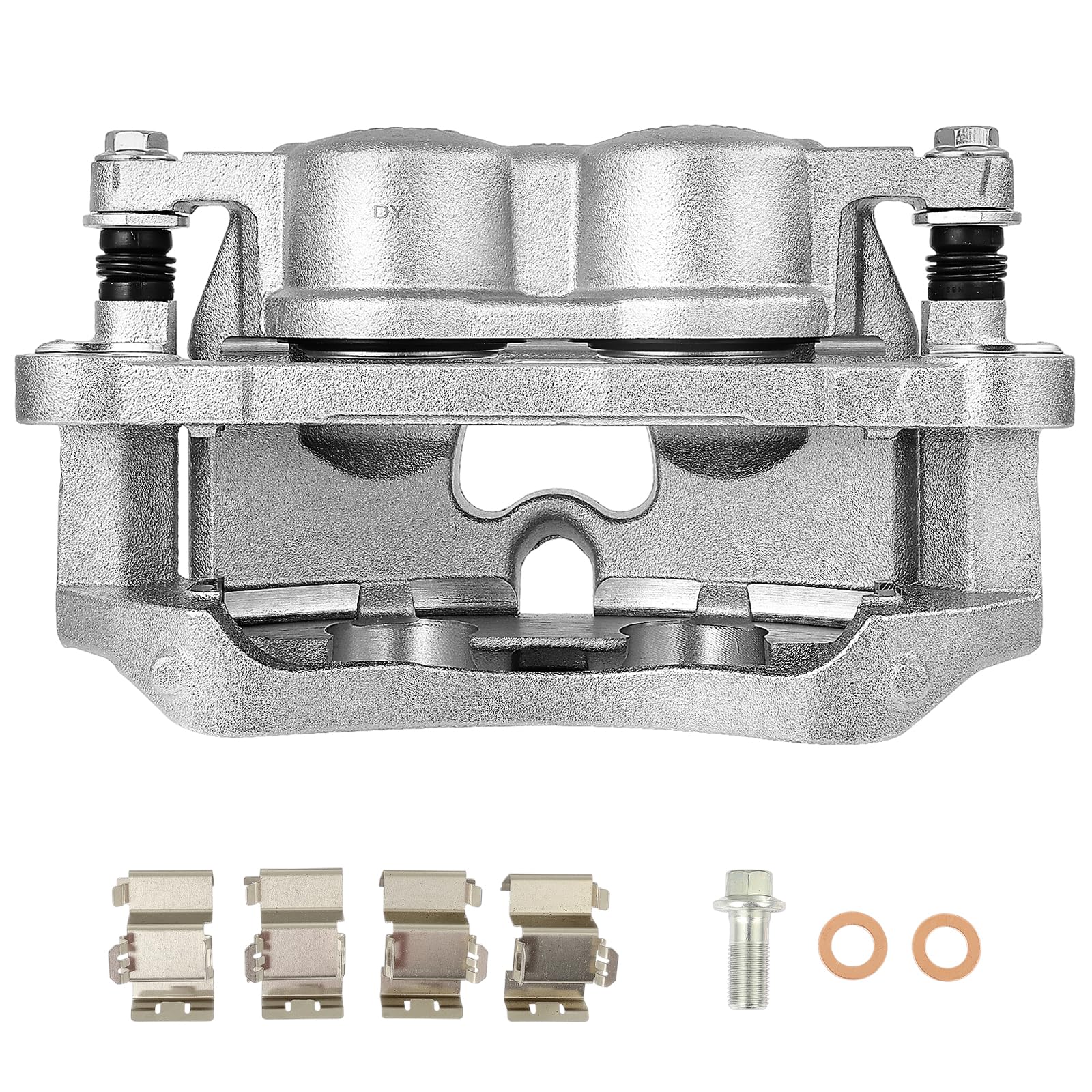 SCITOO 18B5627 Front Left Disc Brake Caliper w/Bracket | Fit For Ram For 2500 2019-2021,For Ram For 3500 2019-2021, Double Pistons