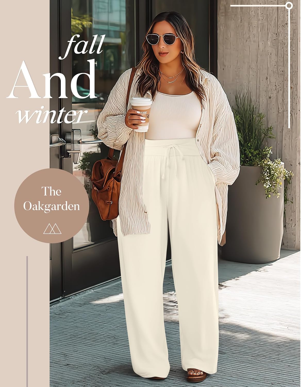 4 Pack Women's Plus Size Sweatpants Wide Leg Baggy Drawstring Pants Yoga Casual Workout Joggers with Pockets - Image 5