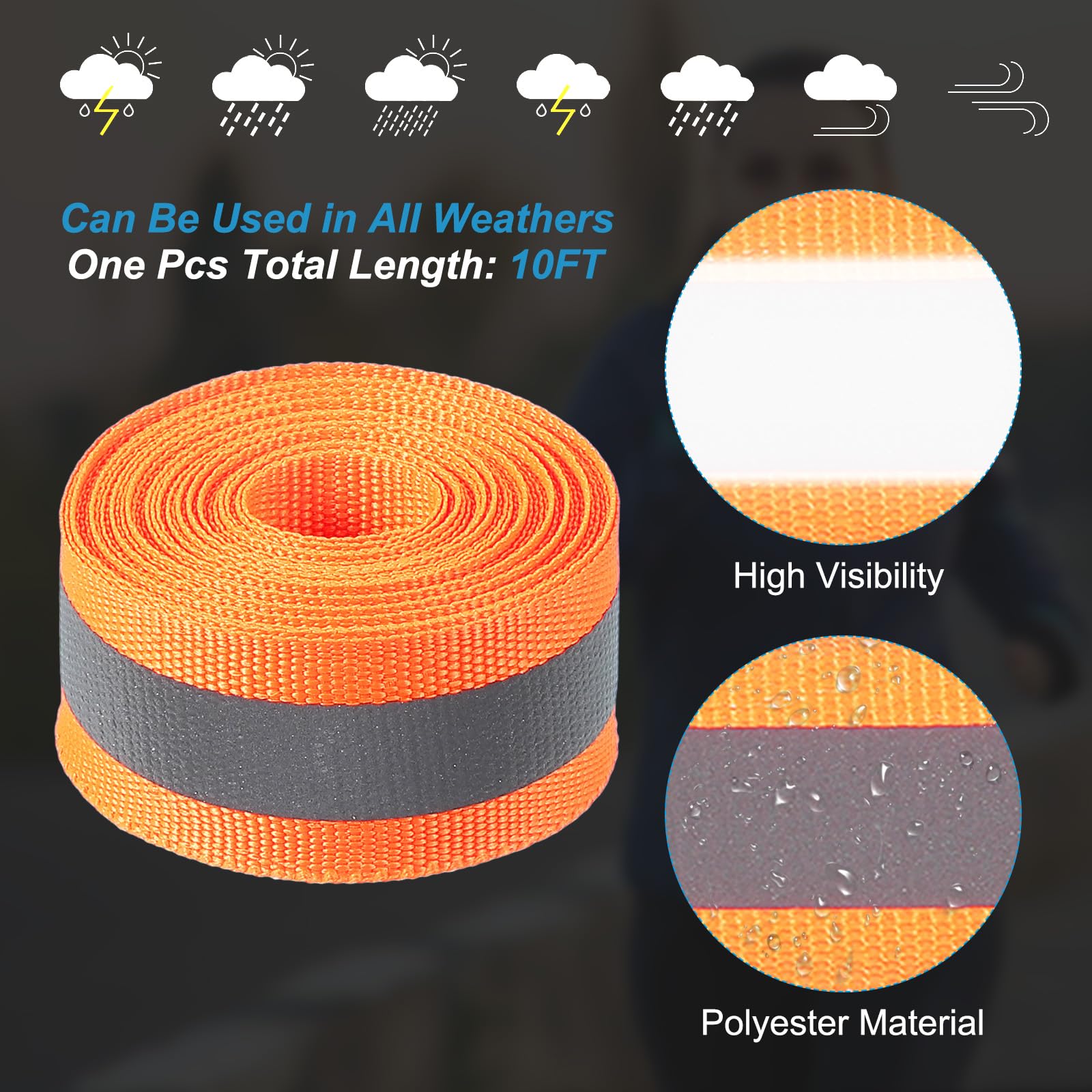 PATIKIL Reflective Tape Strip - Image 3