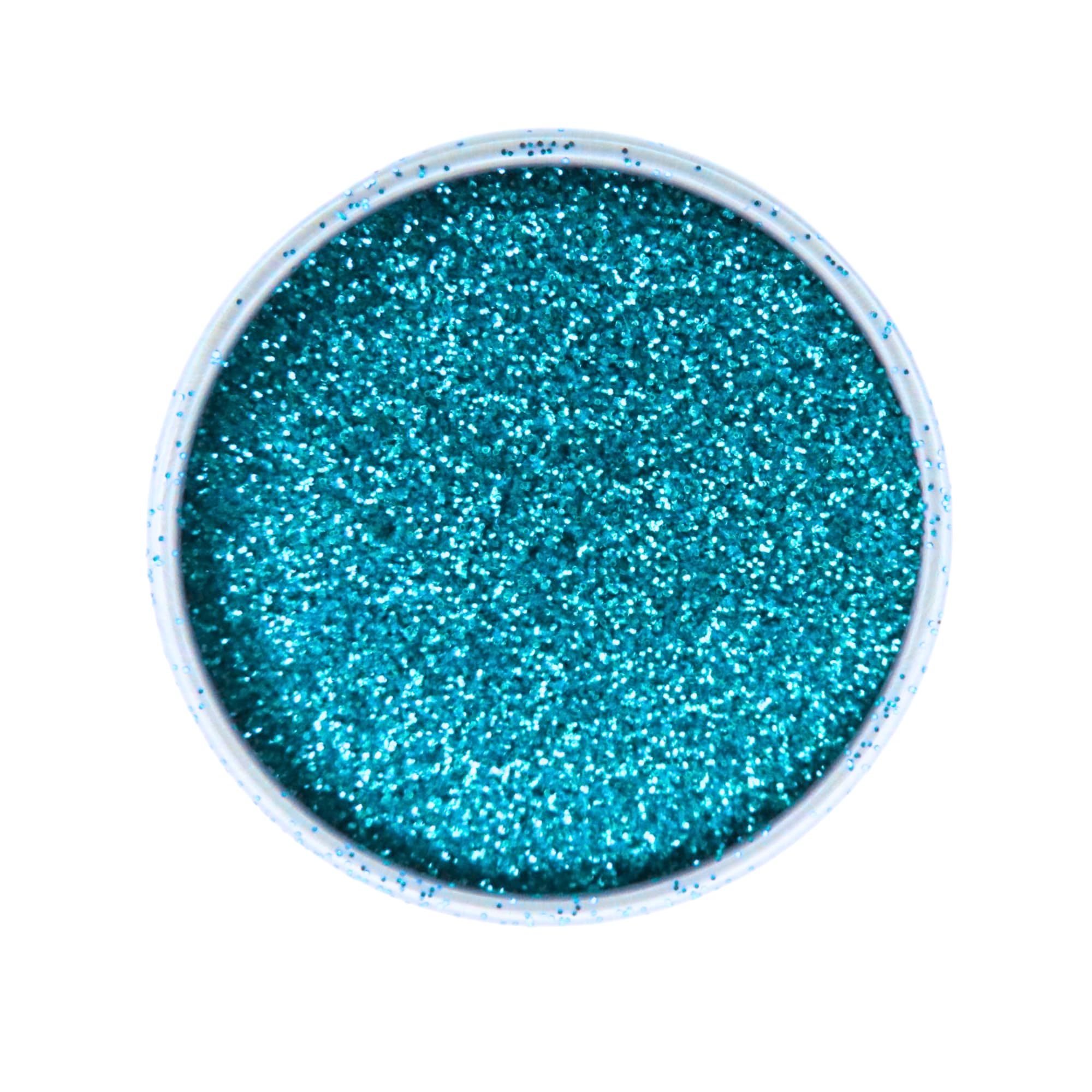 Fine Biodegradable Glitter Makeup - Eco Glitter for Your Face Body, Hair and Nails - Festival Glitter (Turquoise Fine) - 6 Grams - Image 2