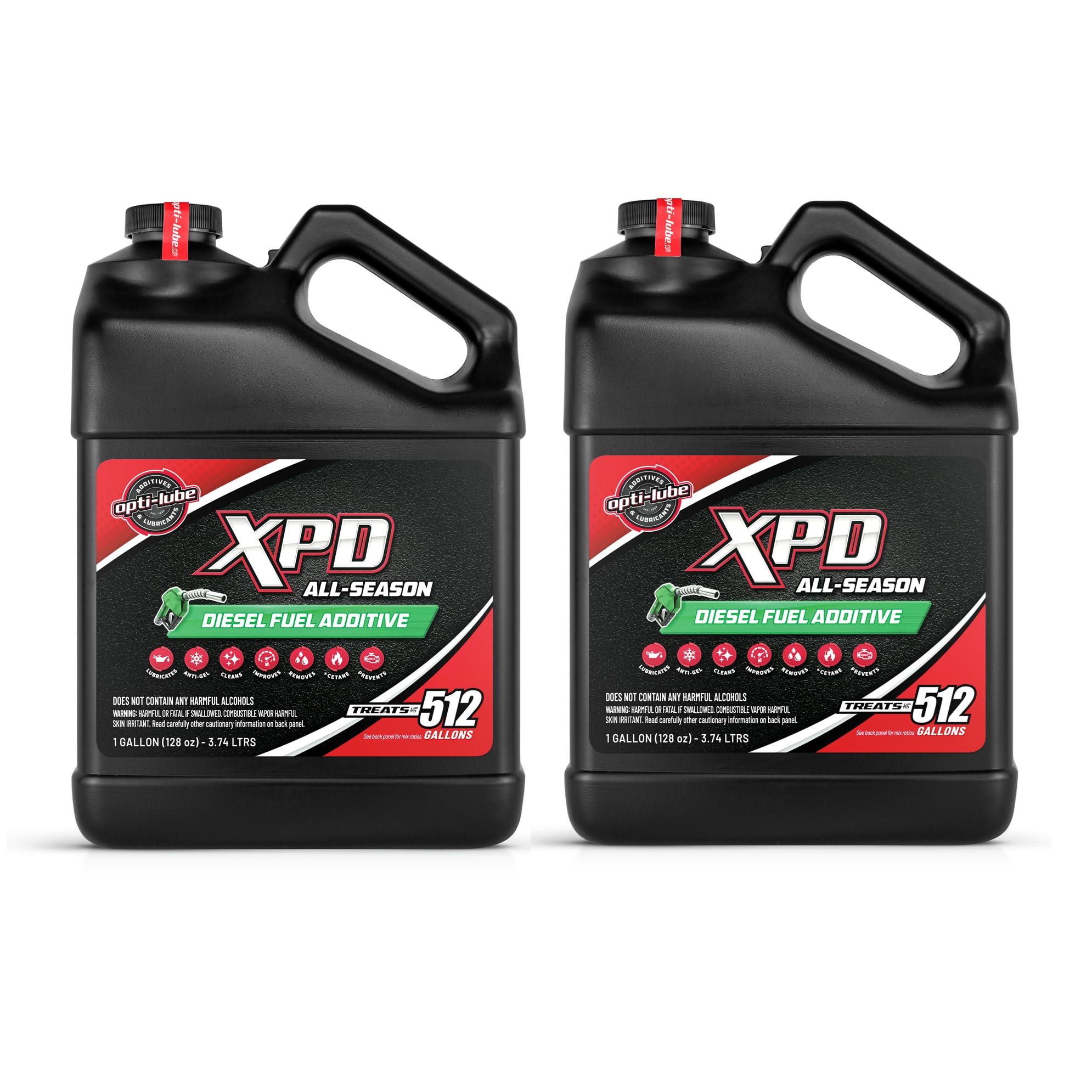 Opti-Lube XPD All-Season Diesel Fuel Additive - Gallon (2 Gallons (Treats 1024 Gallons))