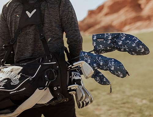 Miniatura 5 de Fundas para cabezas de golf  Fundas para cabeza de golf para conductor, bosque de calle e híbrido, cubierta para la cabeza del conductor para