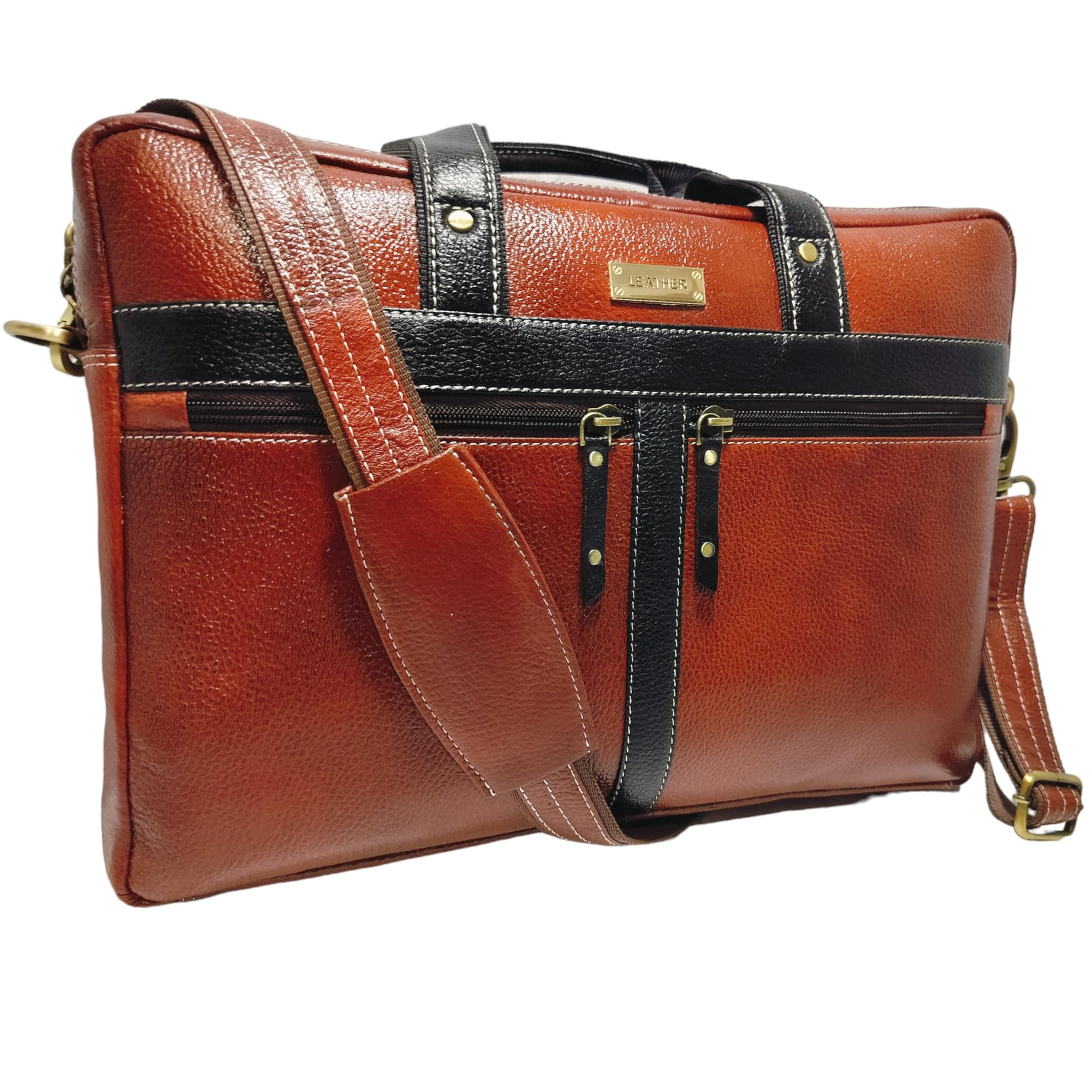 See full amazon price history chart for Genuine Leather Office and Business Trip Briefcase for Men, Bombay Brown |Fits Up to 15 Inch Laptop Bag/Mac-Book with Black Color Tote and Shoulder Strap Genuine Leather Office and Business Trip Briefcase for Men, Bombay Brown |Fits Up to 15 Inch Laptop Bag/Mac-Book with Black Color Tote and Shoulder Strap (B0CQYL9BGF) Amazon Price History, Amazon Price Tracker