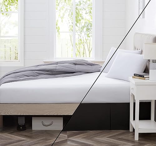 Miniatura 2 de Southshore Fine Linens VILANO Springs faldón para cama plisada, 15 pulgadas