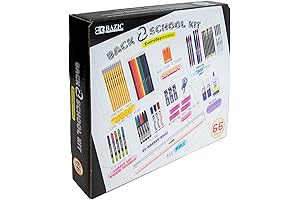 Bazic Back to School Value Bundle: Must Have School Supplies Essentials for...