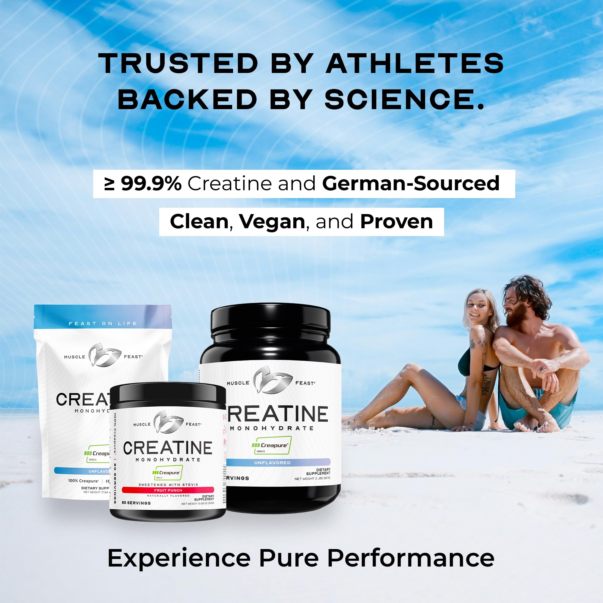 Muscle Feast Creapure Creatine Monohydrate Powder, Fruit Punch (300g) — Amazon image 7