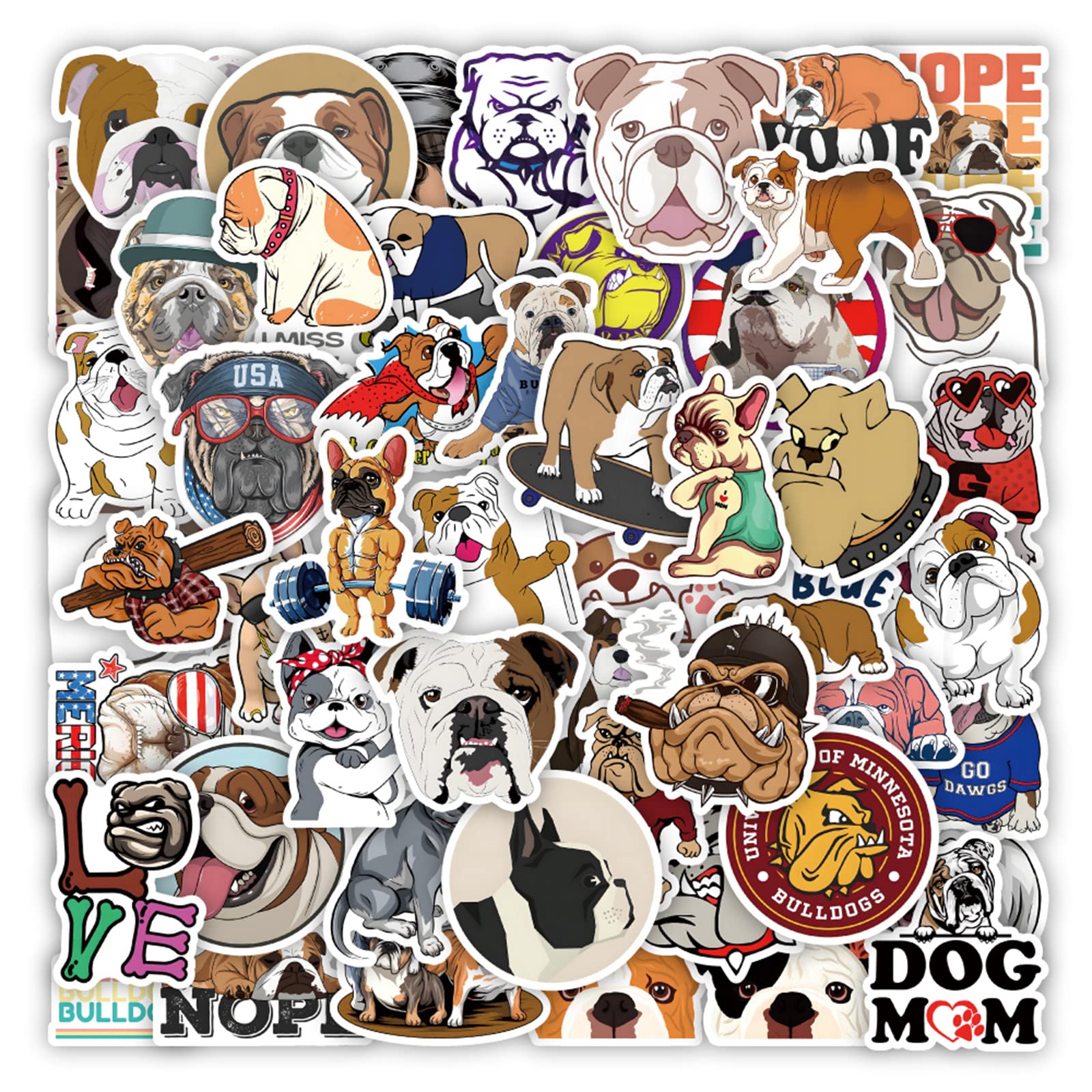 Zestaw naklejek do torby, 50 szt., urocze naklejki na butelki z wodą, do scrapbookingu, laptopa, deskorolki, wodoodporne naklejki winylowe, prezenty dla dzieci, nastolatków, dorosłych.