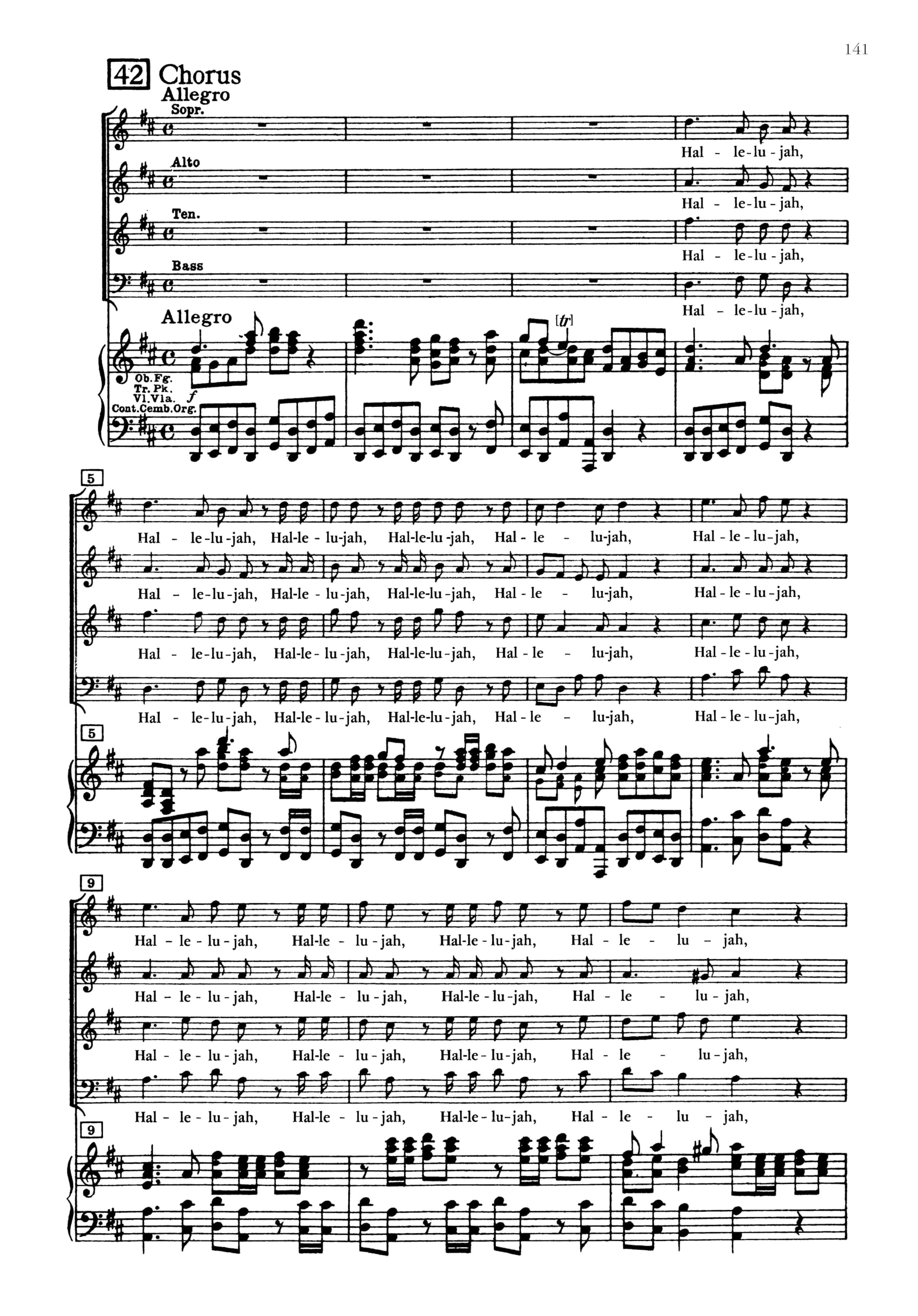 Messiah Hwv 56 Vocal Score: Oratorio for Satb Soli, Choir and Orchestra