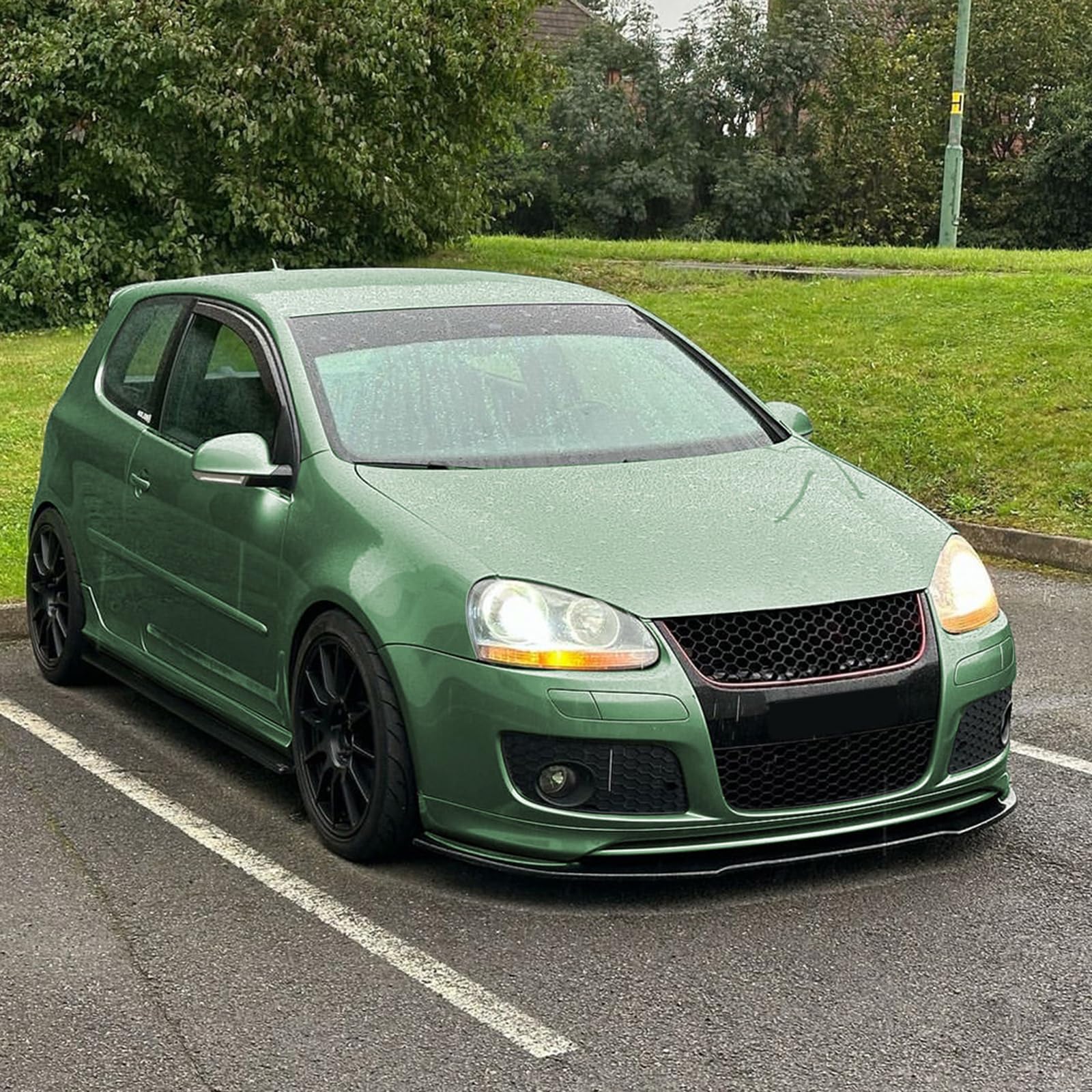 Kit de lèvre séparateur de pare-chocs avant pour Volkswagen Golf 5 GTI MK5/Jetta avec lèvre