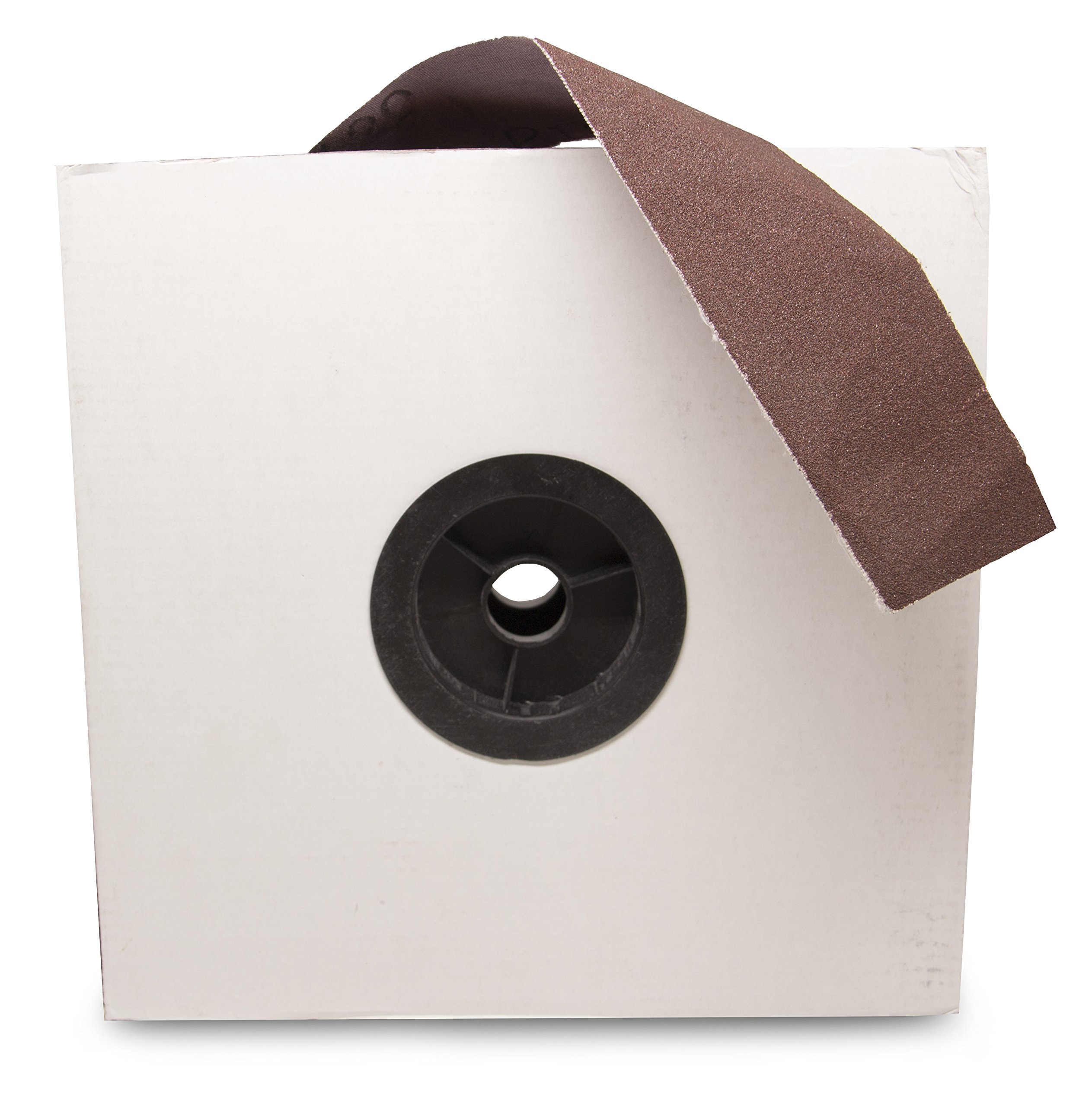 Benchmark Abrasives Rotolo di carta abrasiva in ossido di alluminio, 5,1 cm x 45,1 m, con tecnologia a doppio legame in resina, per lucidatura, finitura, levigatura di metalli, impianti idraulici