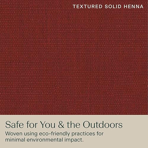 Vista 63 de Honeycomb - Asiento profundo para exteriores, 24 pulgadas de ancho x 23 pulgadas de profundidad, cojín para silla de exterior, rayas marfil y negro