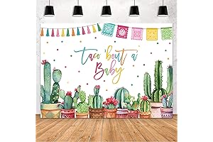 MEHOFOND Taco 'Bout A Baby Backdrop