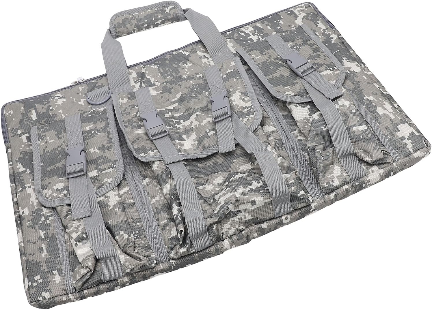 Satellite RV Carry Bag, Adjustable Shoulder Strap 26.37 to 49.2 inches with 4 Pockets for Gen 3 Dish Cable Router and Power Supply