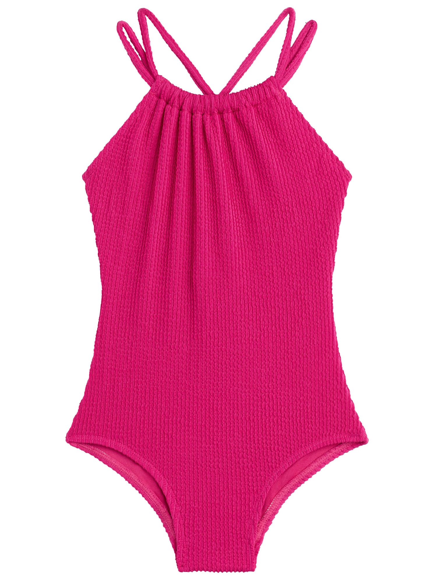Kanu Surf Girls Jasmine Beach Sport Halter One Piece Swimsuit
