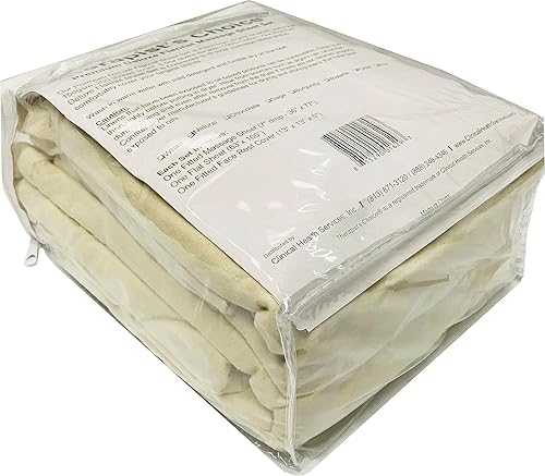 Miniatura 9 de Therapist's Choice Juego de sábanas de franela de alta calidad de 3 piezas, para mesas de masaje, incluye sábana encimera, sábana bajera y funda