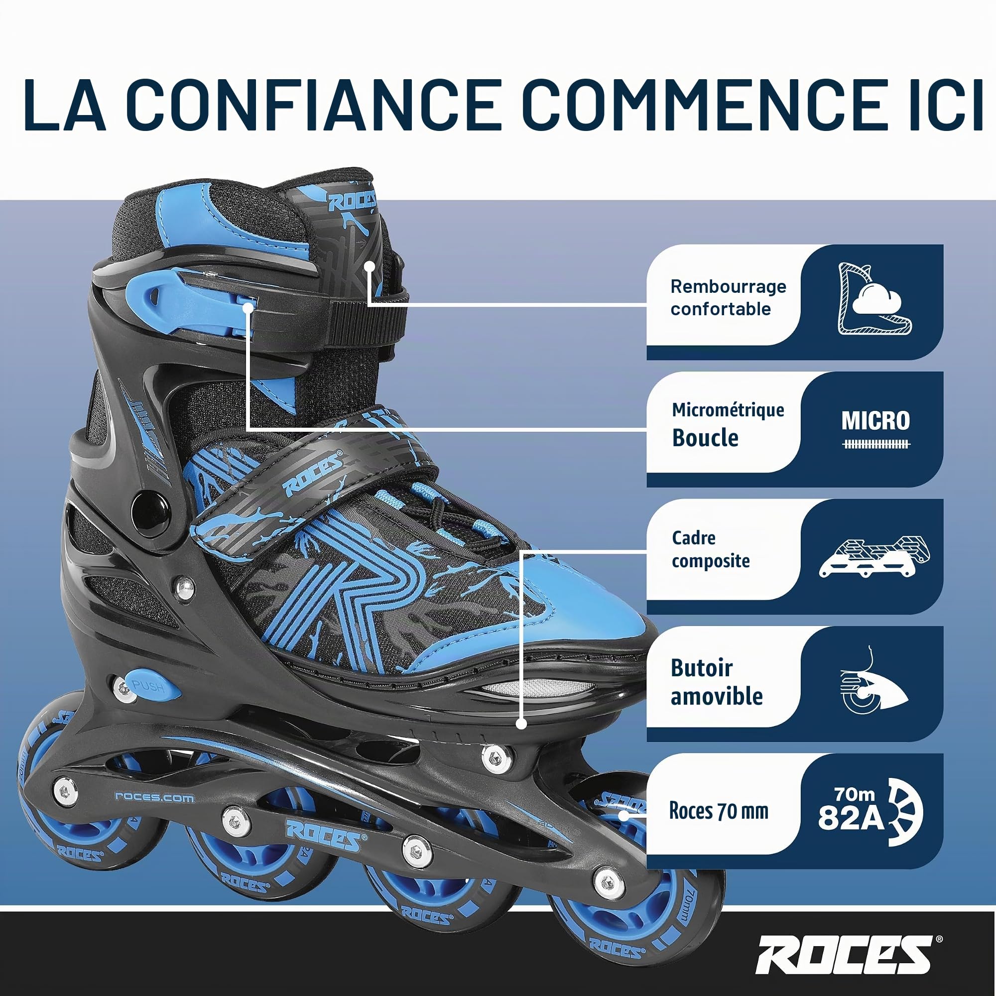 Roces Jokey 3.0 Inline Skates EU 34-37