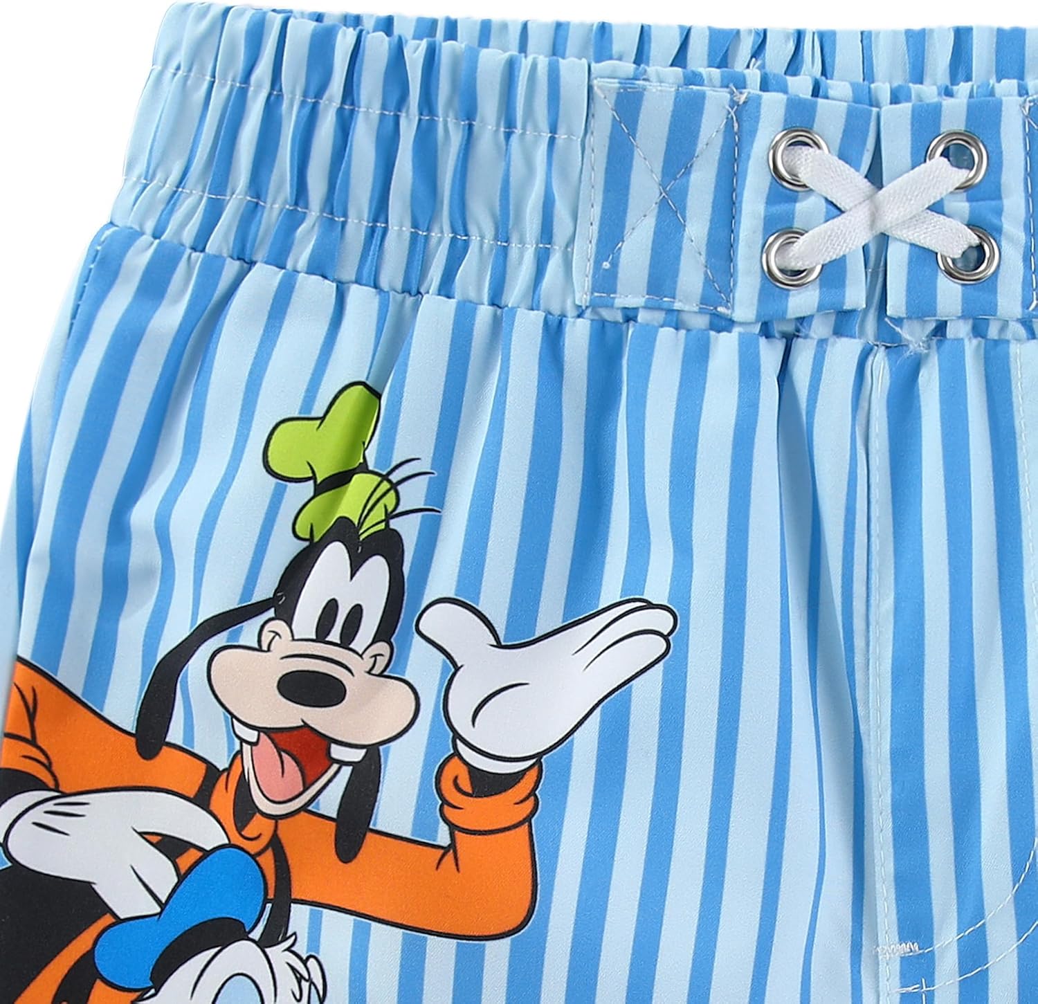 Disney Mickey Mouse Donald Duck Goofy Pluto Boys UPF 50+ Swim Trunks Shorts Bathing Suit for Toddler and Big Kids