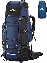 TRAWOC TRAILMASTER 80L Rucksack Bag for Men & Women, Large Water Resistant Trekking Hiking Bag Travel Backpack, 3 Year Warranty