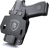 Vista 19 de WARRIORLAND Funda OWB Kydex con corte óptico, ajuste seleccionado para Glock 17/19/19X/43/43X MOS, sin riel 1911, Hellcat/Hellcat Pro, Taurus
