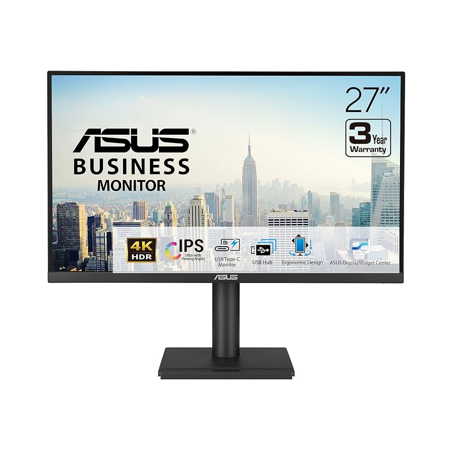 ASUS 27インチ 4K モニター 「VA27UCPS」 Amazon.com: ASUS 27” 4K Business Monitor (VA27UCPS) - UHD