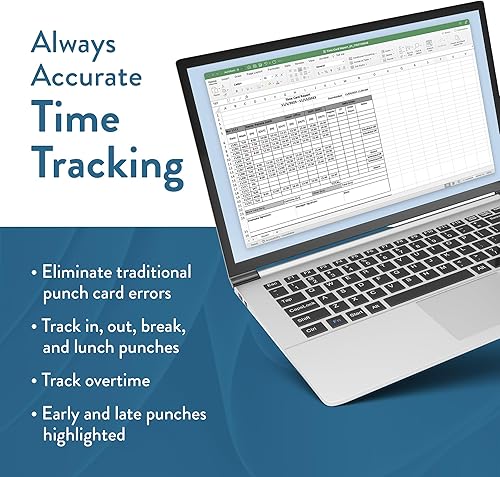 Miniatura 4 de Acroprint BioTouch - Reloj automático biométrico automático de tiempo de proximidad (sin tarifa mensual)