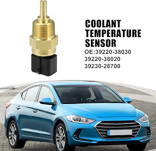 Miniatura 2 de X AUTOHAUX 39220-38030 39220-38020 39230-26700 Sensor de temperatura del refrigerante del motor Remitente de temperatura para Hyundai Elantra