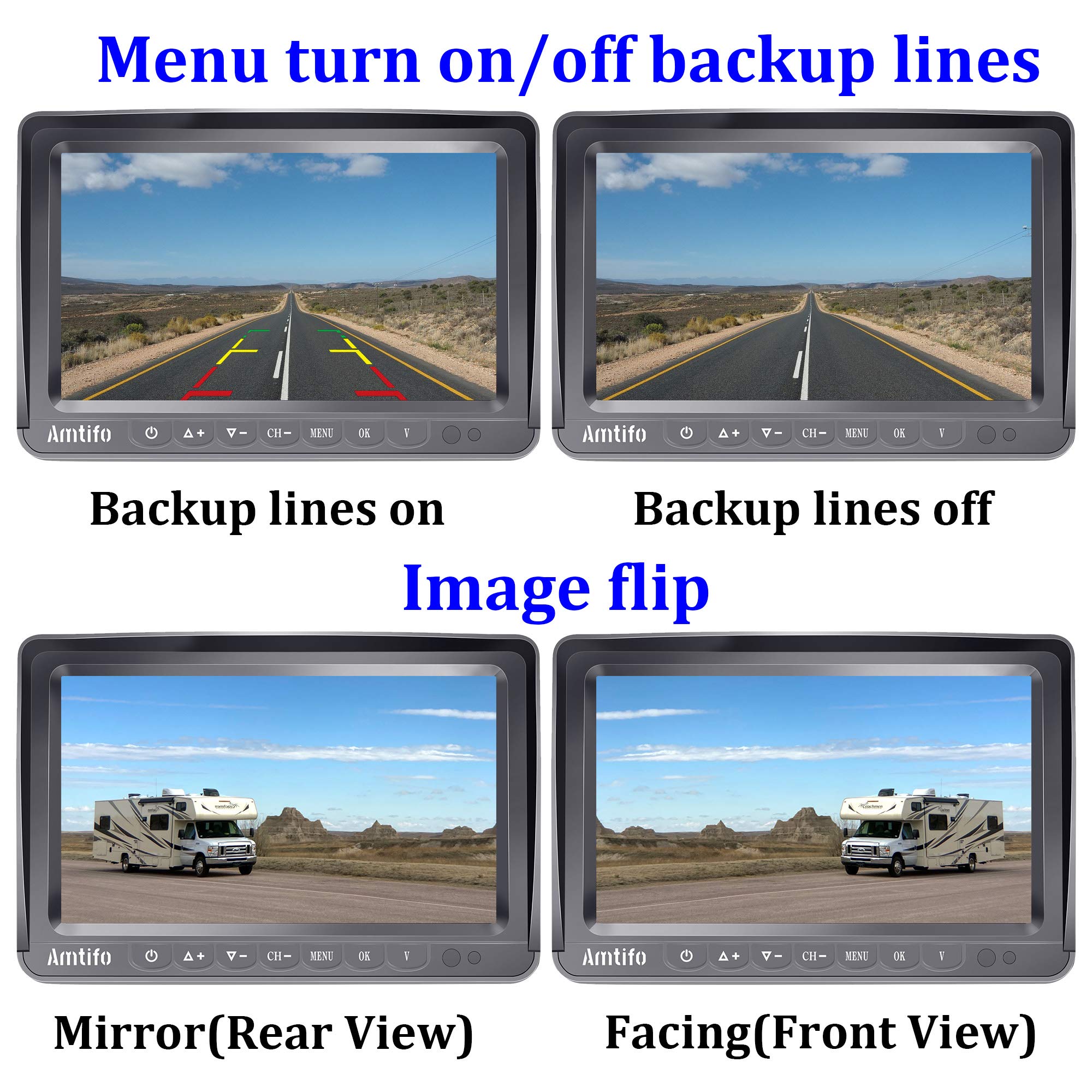 Wireless Reversing Camera for Motorhome Bluetooth Backup Camera for