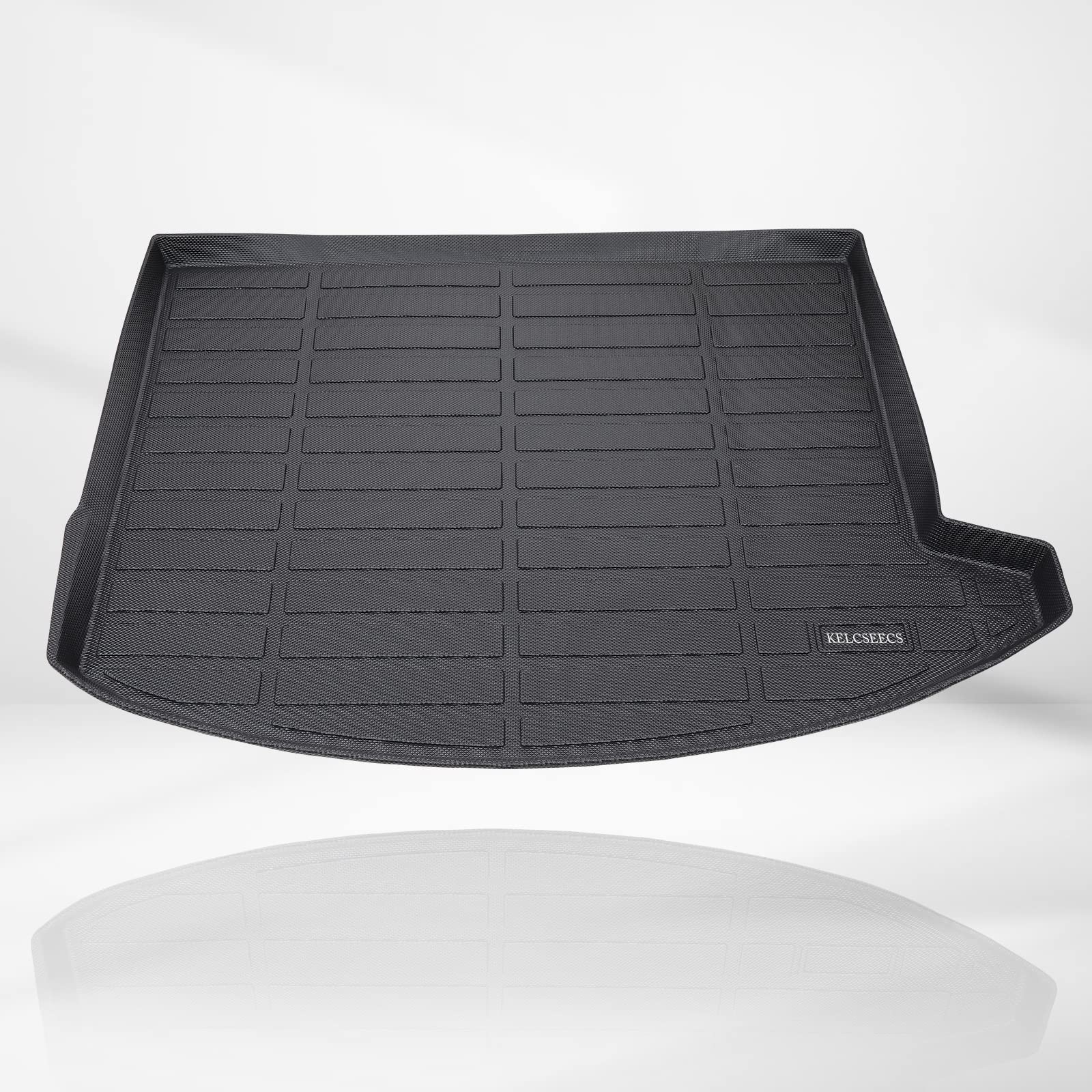 KELCSEECSCargo Liner for Ford Escape 2013 2014 2015 2016 2017 2018 2019 All Weather Trunk Liner Cargo Mat (Trunk Mat)-Black Accessories