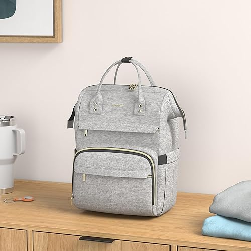 Miniatura 2 de LOVEVOOK - Mochila para laptop de 17.3 pulgadas, resistente al agua, con compartimento para laptop y cargador, mochila grande para viaje y trabajo,