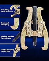 Vista 6 de Orion Motor Tech Juego de Extractores de Engranajes, 3" 4" 6" Kit de Extractor de 3 Mordazas para Remoción de Engranajes de Polea, Rodamientos