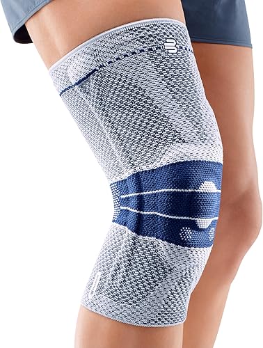 Miniatura 8 de Bauerfeind GenuTrain - Rodillera derecha A3  Rodillera de compresión de punto transpirable para aliviar el dolor y la hinchazón de osteoartritis,