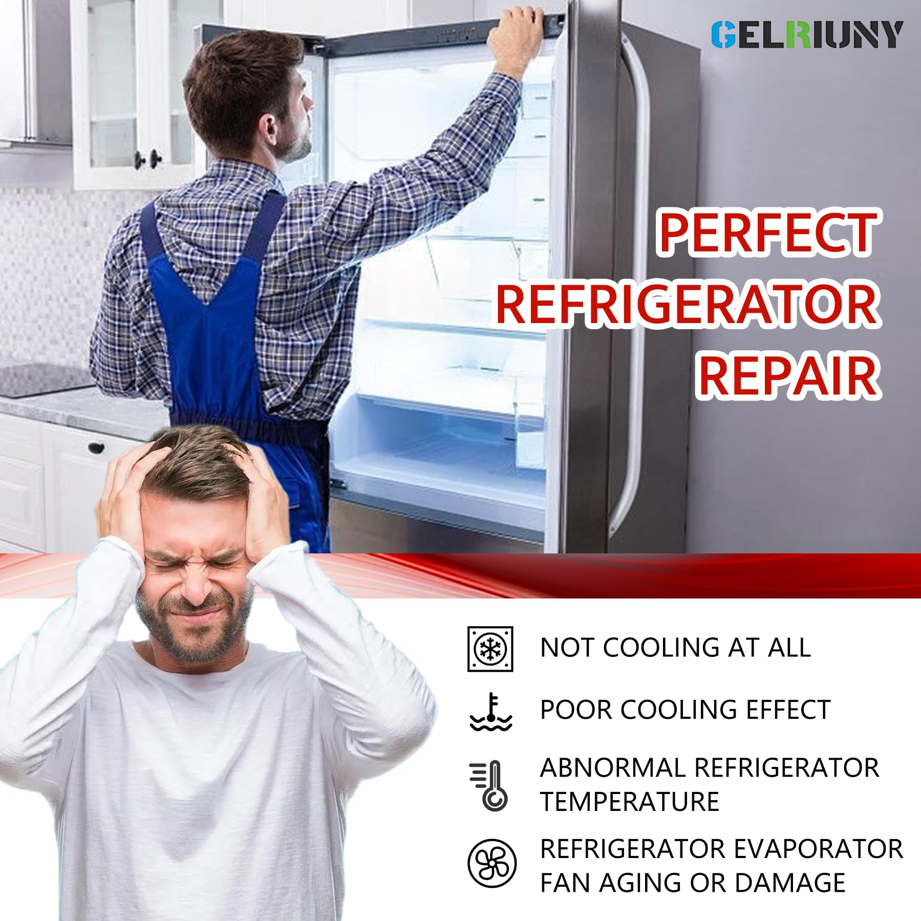 Snapklik.com : 2026 Upgraded DA97-12609C DA97-12609A Refrigerator ...