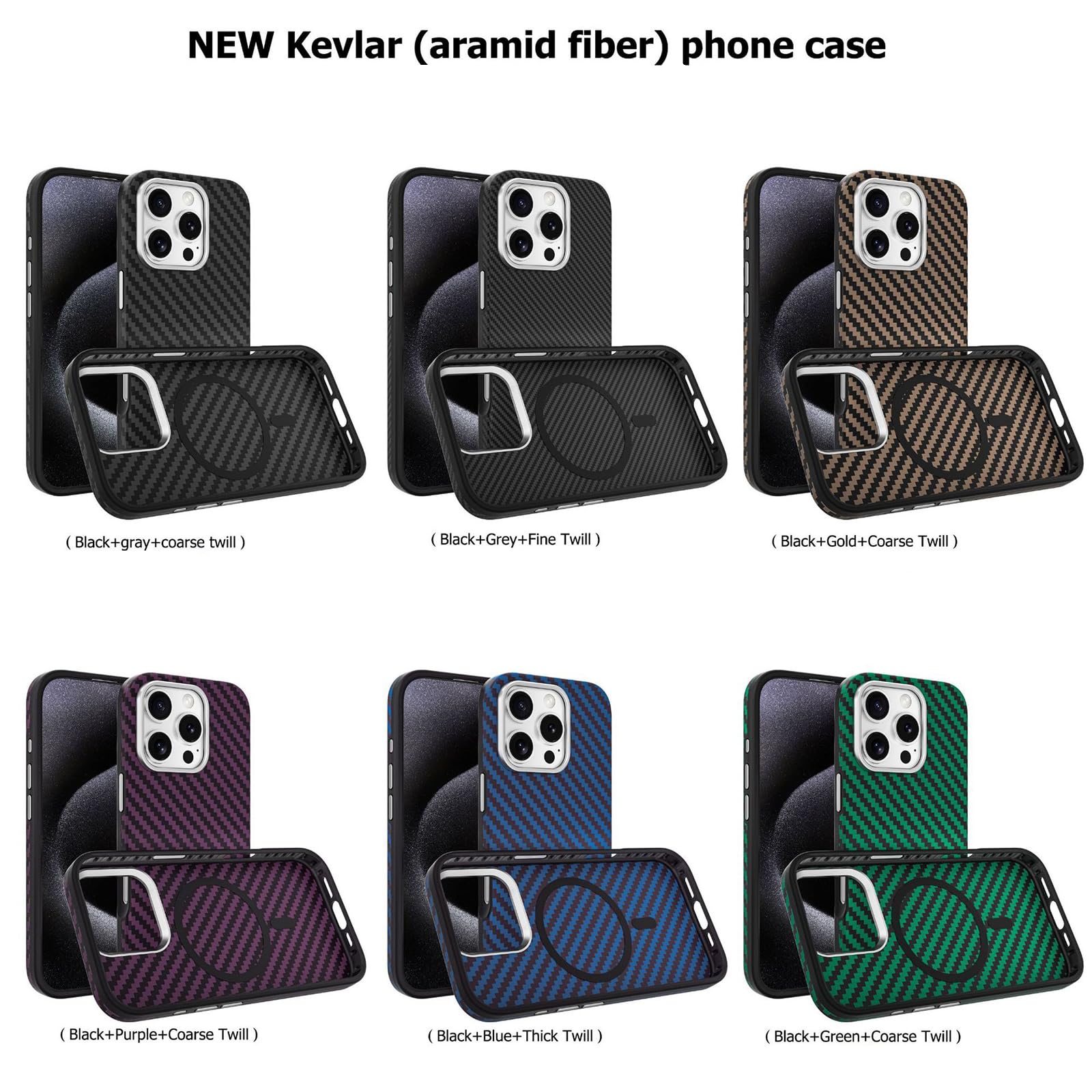 Amazon.co.jp: iPhone 16 Pro Max/16 Pro用ケース、本物のカーボン