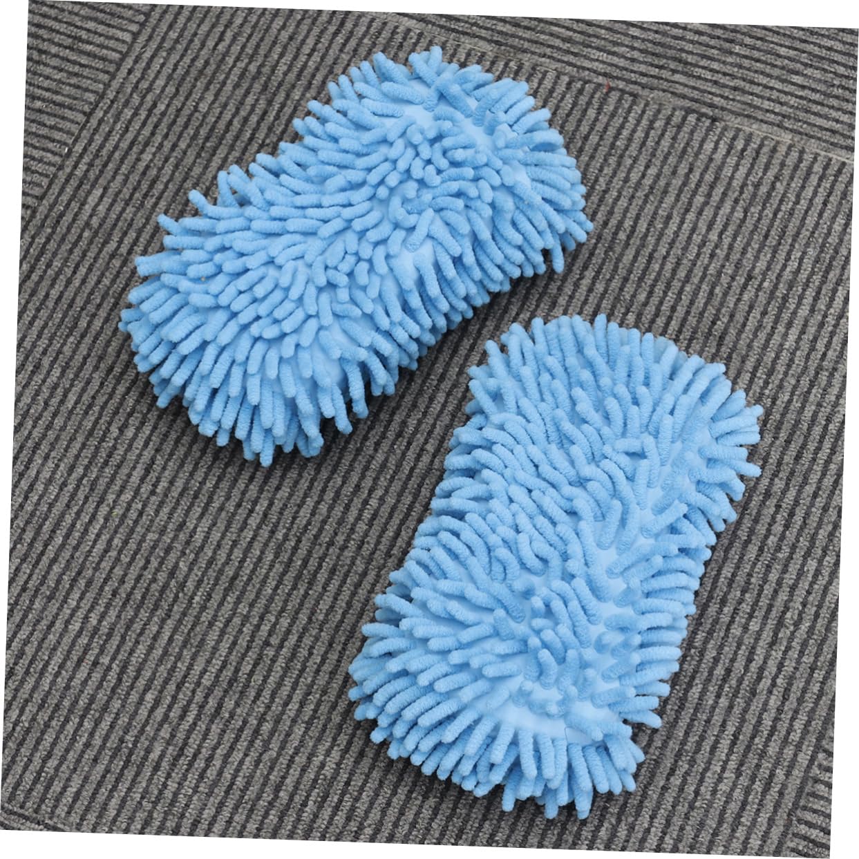 Hemobllo 6 Piezas Guantes de Microfibra Ultrafinos para Lavado de Coche Alta Absorción y para Limpieza Eficaz de Carrocería Cristales y Tapicería Color Azul